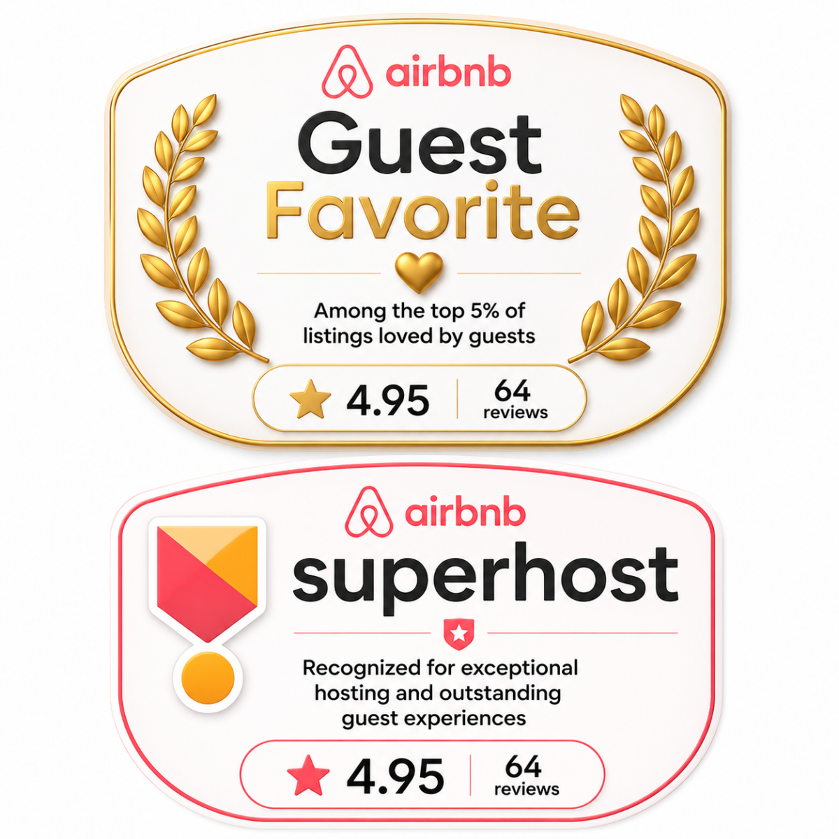 Airbnb Superhost & Guest Favourite